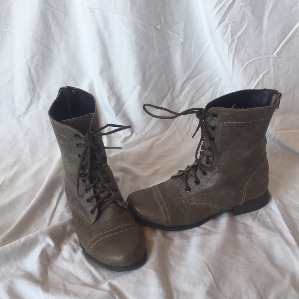 Steven madden combat boots